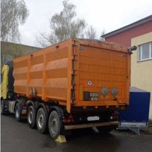 foto ciagnik hydr.Volvo FH460 +40m3 wywrotka 39/35t naczepa 3osy