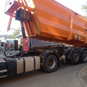 foto ciagnik hydr.Volvo FH460 +40m3 wywrotka 39/35t naczepa 3osy