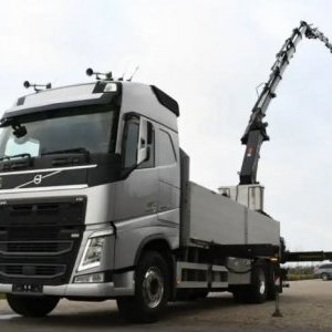 foto 6x2 Volvo FH 460 + Hiab