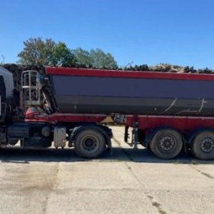 foto lowdeck hydr. Volvo FM420 ciagnik +39t dumper wana naczepa wywrotka (zestaw)