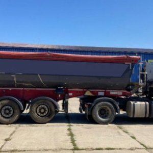 foto lowdeck hydr. Volvo FM420 ciagnik +39t dumper wana naczepa wywrotka (zestaw)